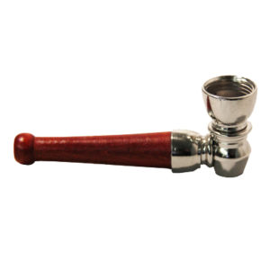 Metal Hand Pipe - (M-14 (B/N))