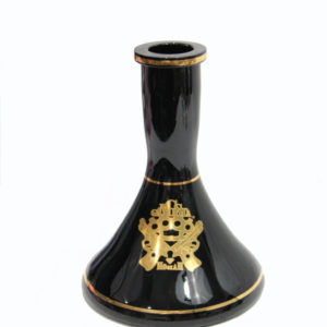 GANGSTA™ VASE gold/silver LOGO - gold